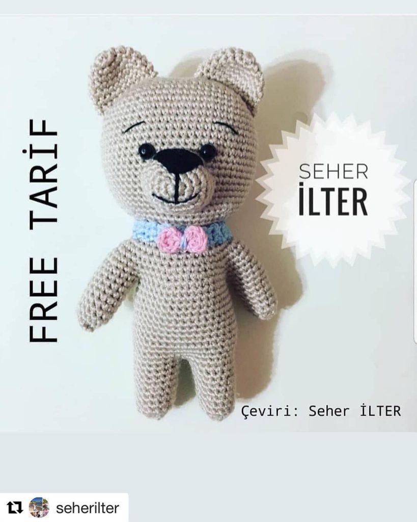 Minik Ayıcık amigurumi tarifi