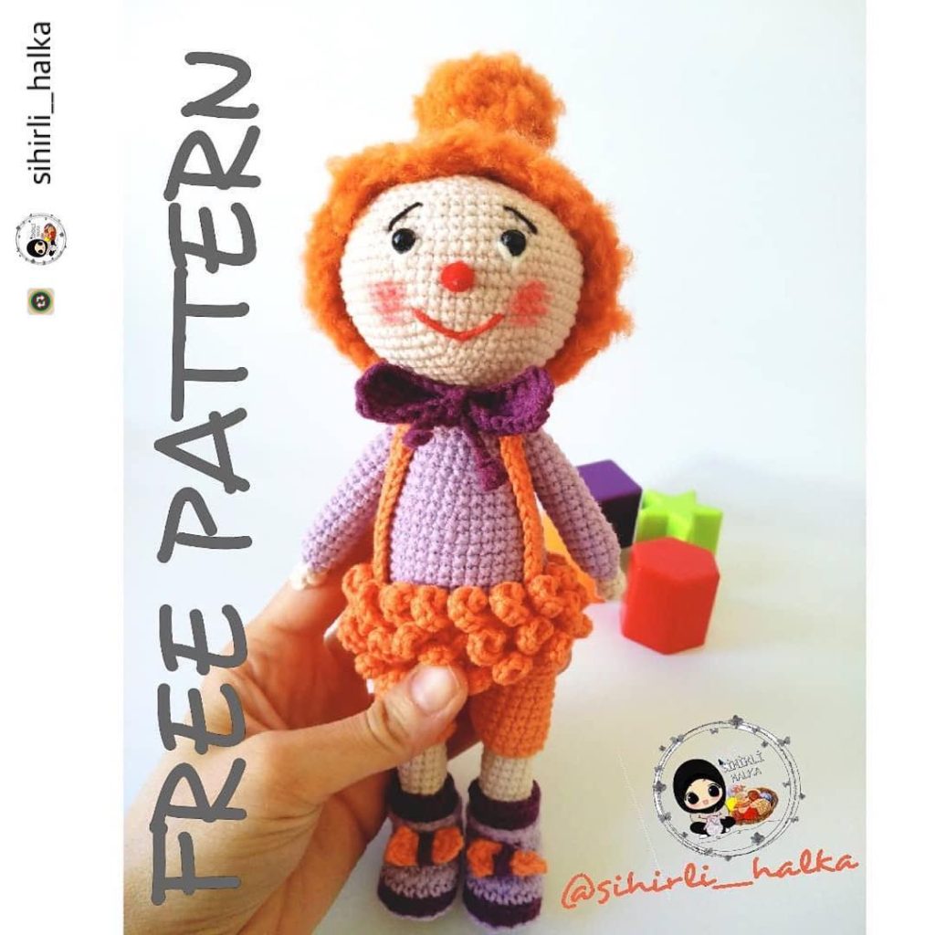Palyaço Huku amigurumi tarifi