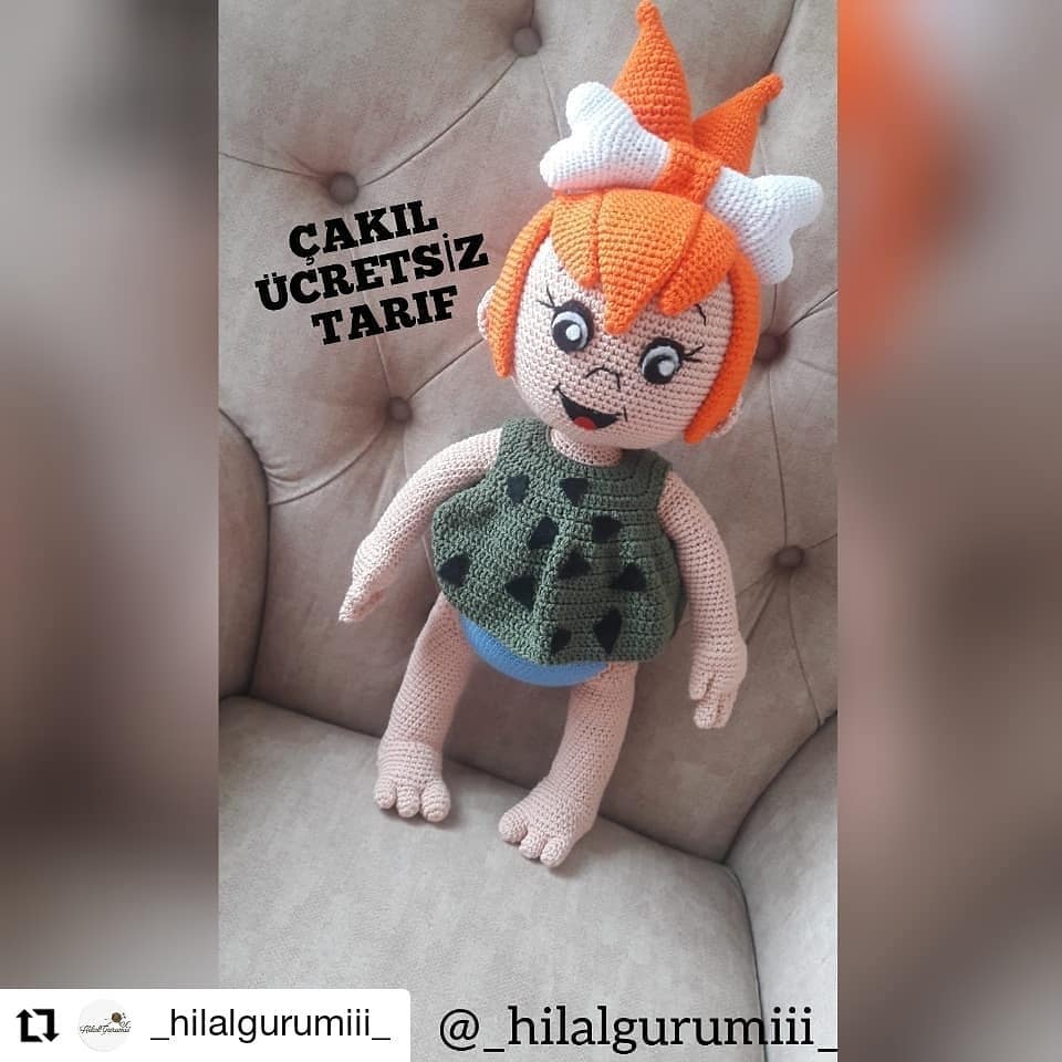 Çakıl amigurumi tarifi