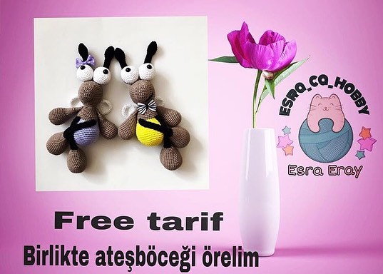 Ateş Böceği amigurumi tarifi