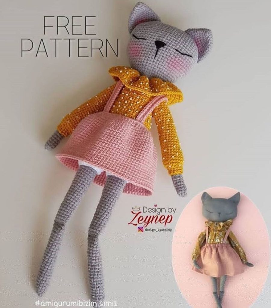 Kedi Luna amigurumi tarifi