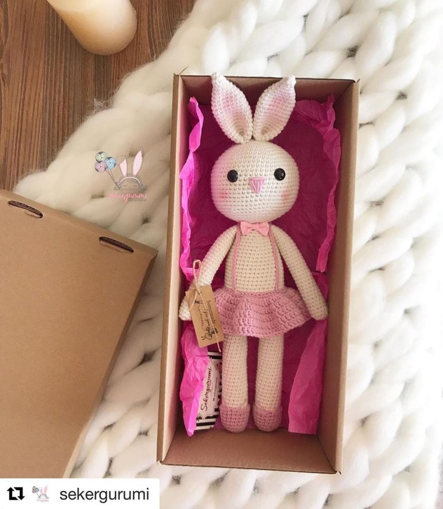 Tavşan Kız amigurumi tarifi
