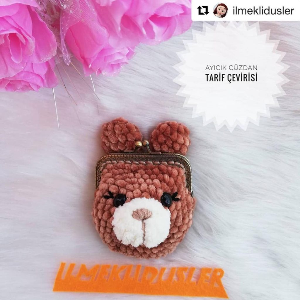 Ayıcık Cüzdan amigurumi tarifi