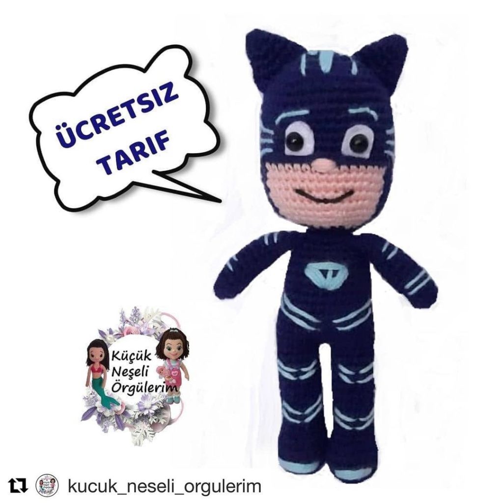 Kedi Çocuk amigurumi tarifi