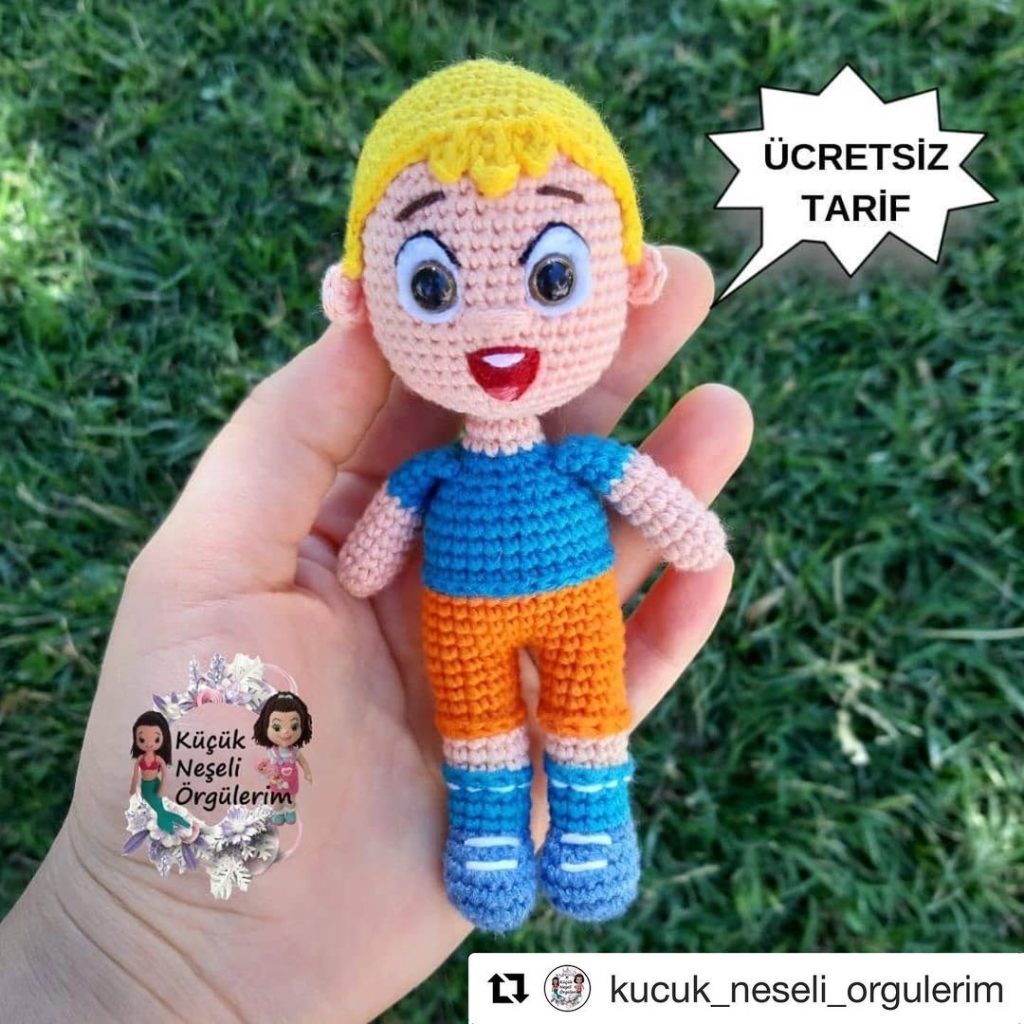 Niloya Mete amigurumi tarifi