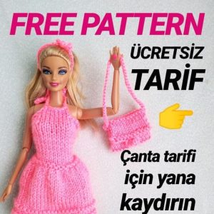 Barbie Bebek Çantası