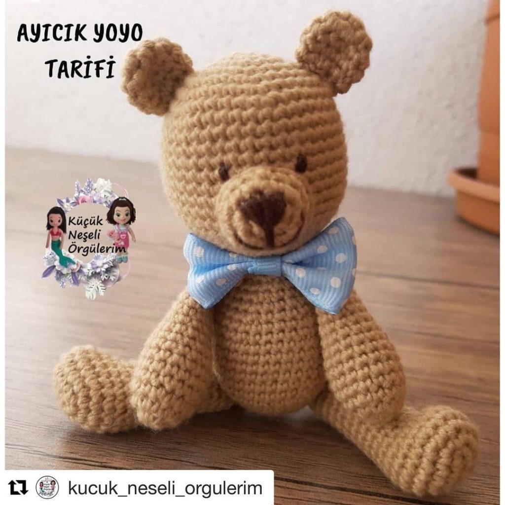 Ayıcık Yoyo amigurumi tarifi