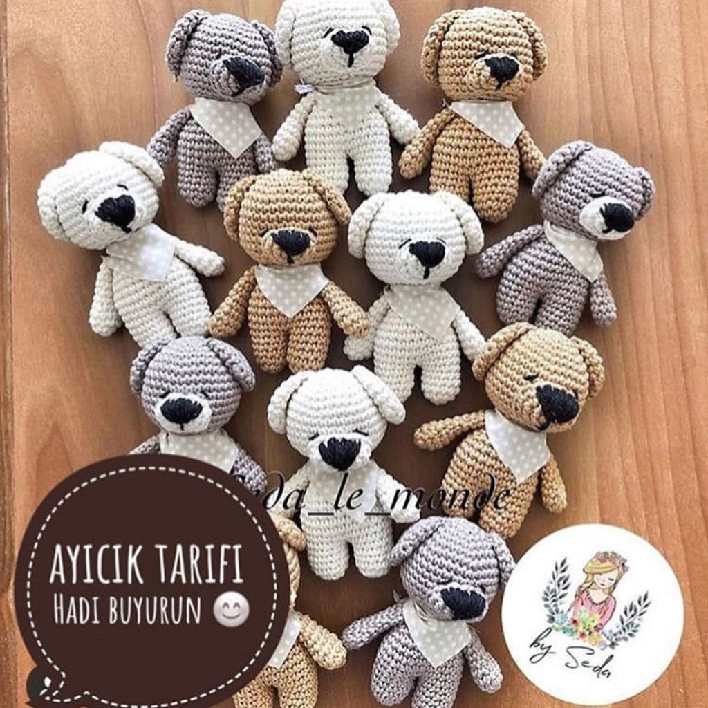 Ayıcık amigurumi tarifi