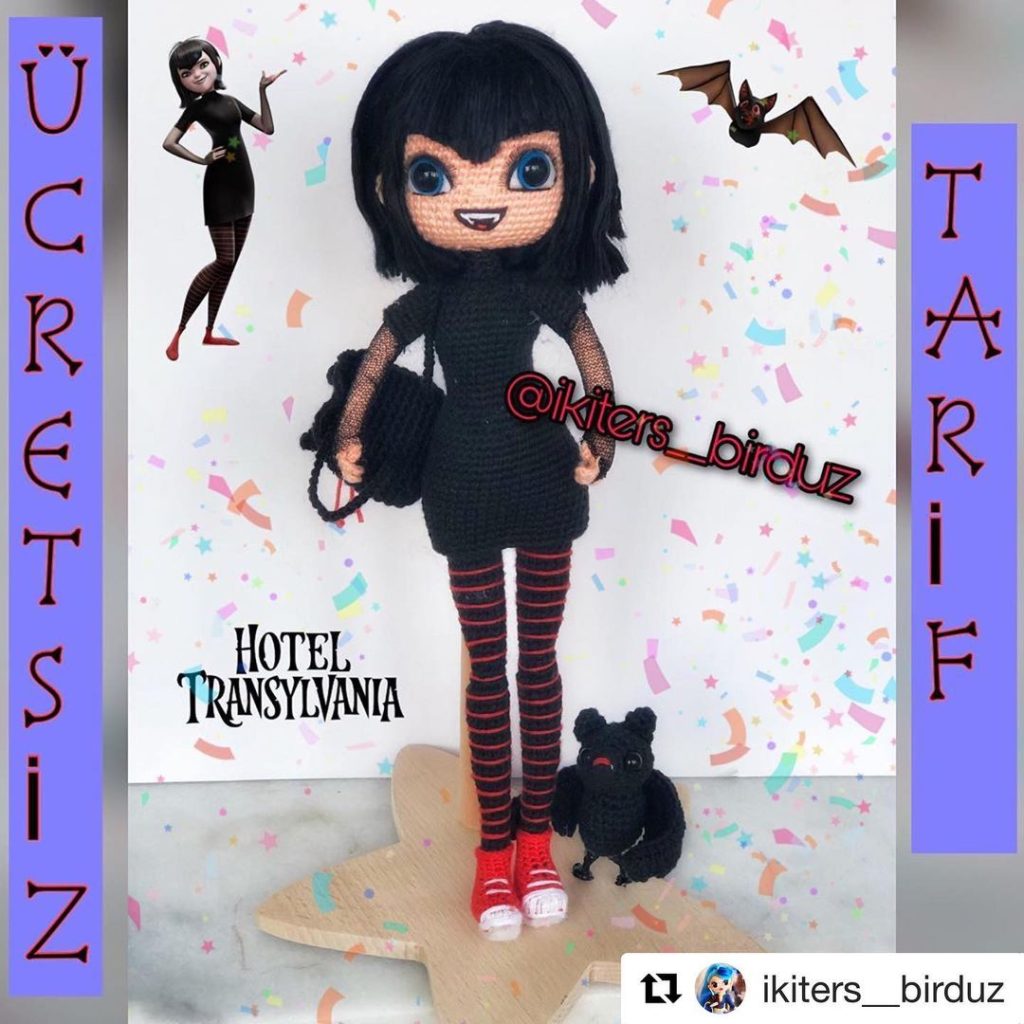 Hotel Transilyvania Bebek amigurumi tarifi