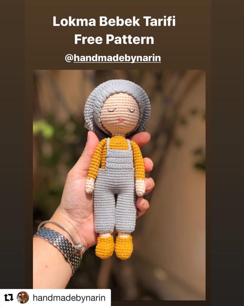 Lokma Bebek amigurumi tarifi