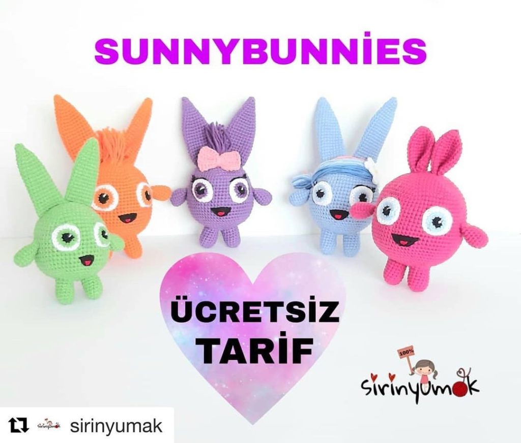 Sunnybunnies amigurumi tarifi