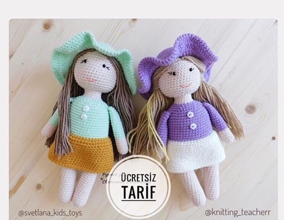 Alice Bebek amigurumi tarifi