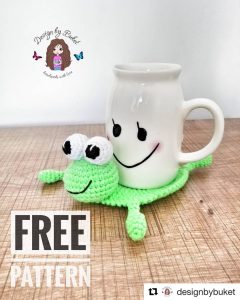 Kurbağ Bardak Altlığı