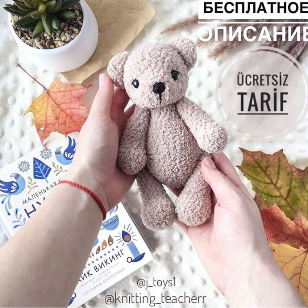 Yumoş Ayı amigurumi tarifi