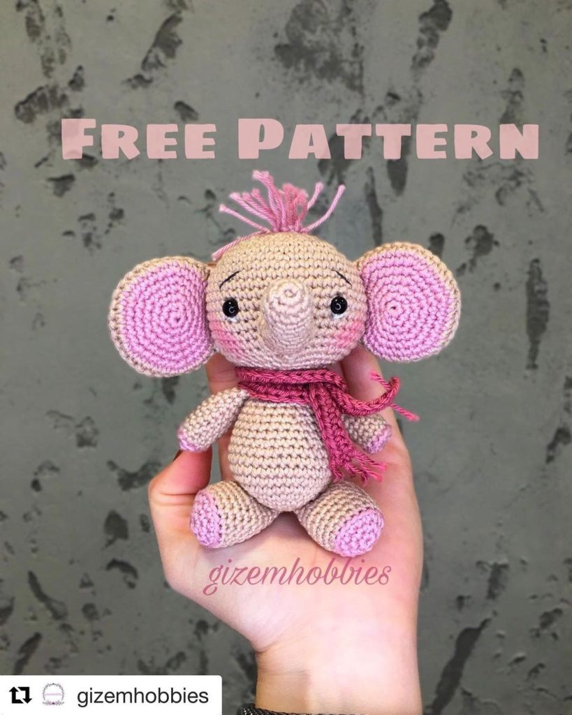 Fil Winner amigurumi tarifi