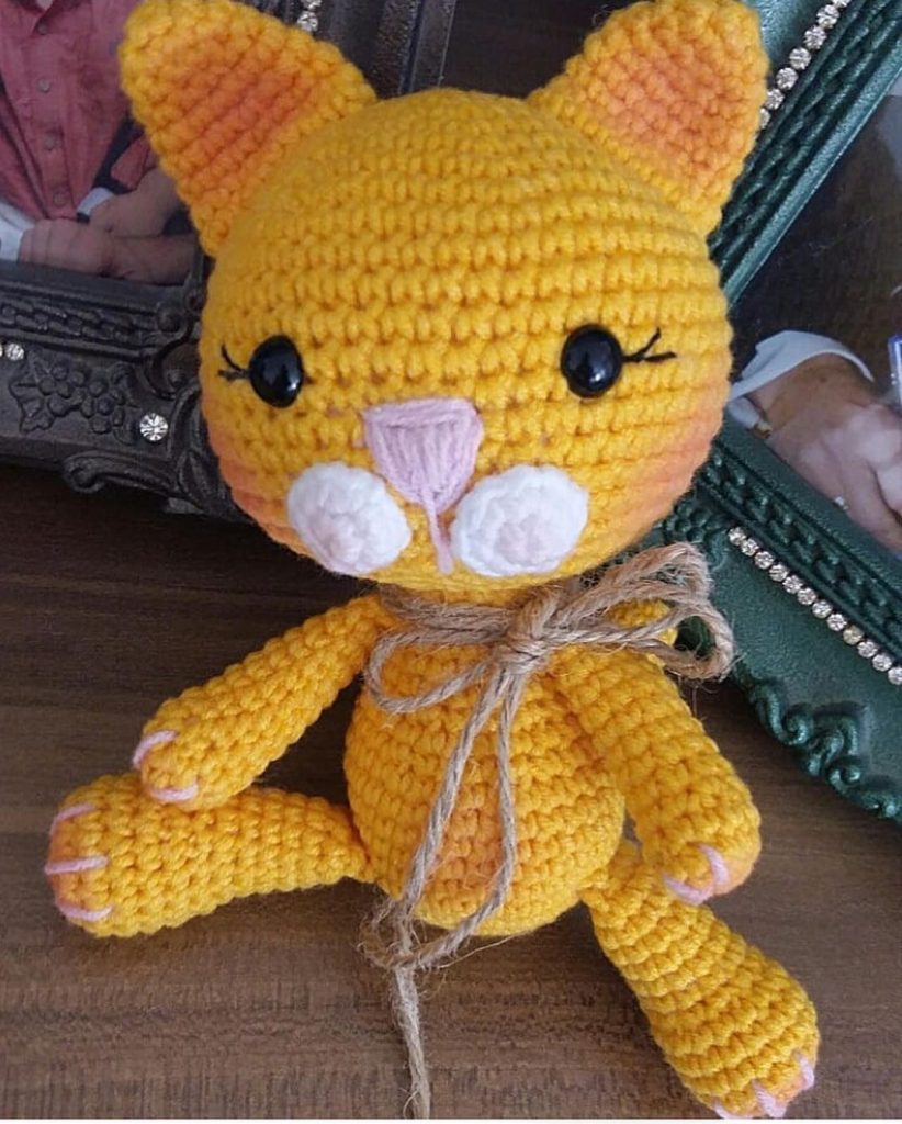 Sarı Kedi amigurumi tarifi