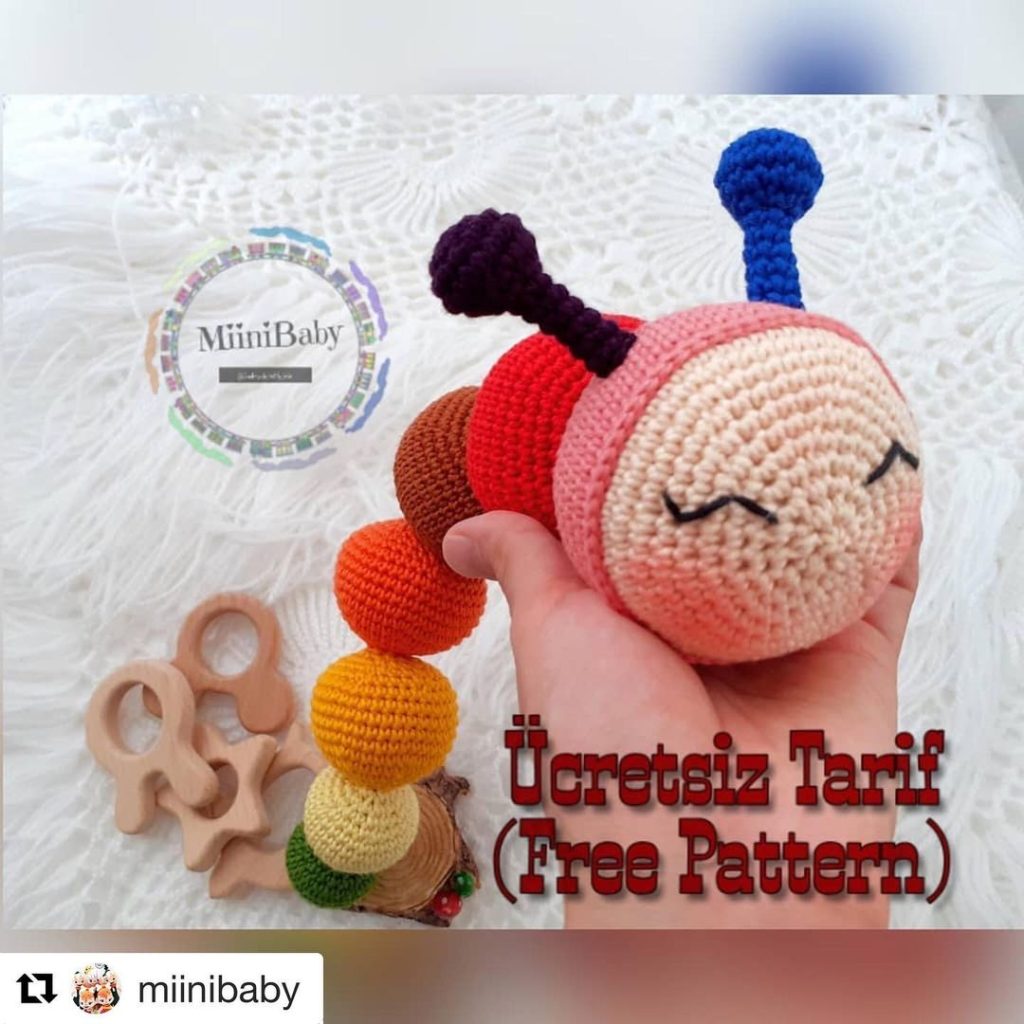 Tırtıl Tarifi amigurumi tarifi