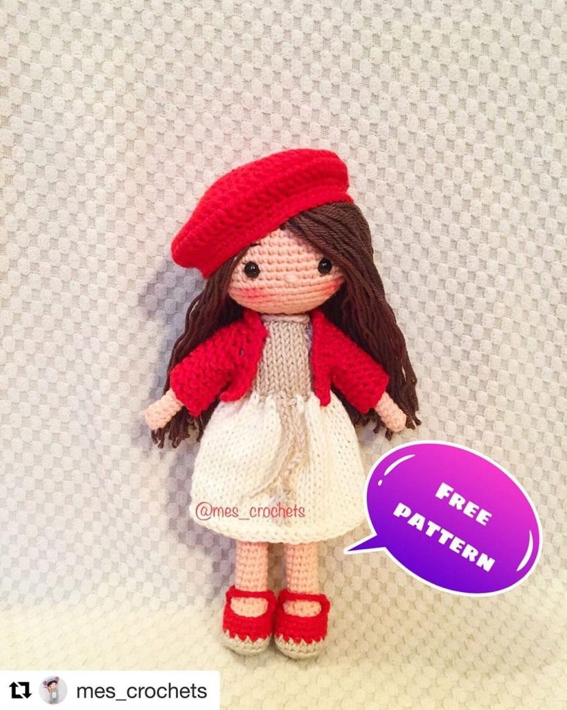 Kırmızı Şapkalı Kız amigurumi tarifi
