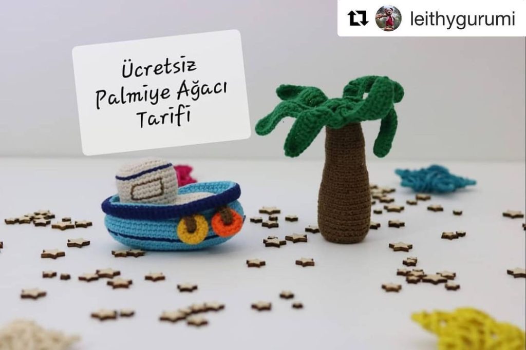 Palmiye Ağacı amigurumi tarifi