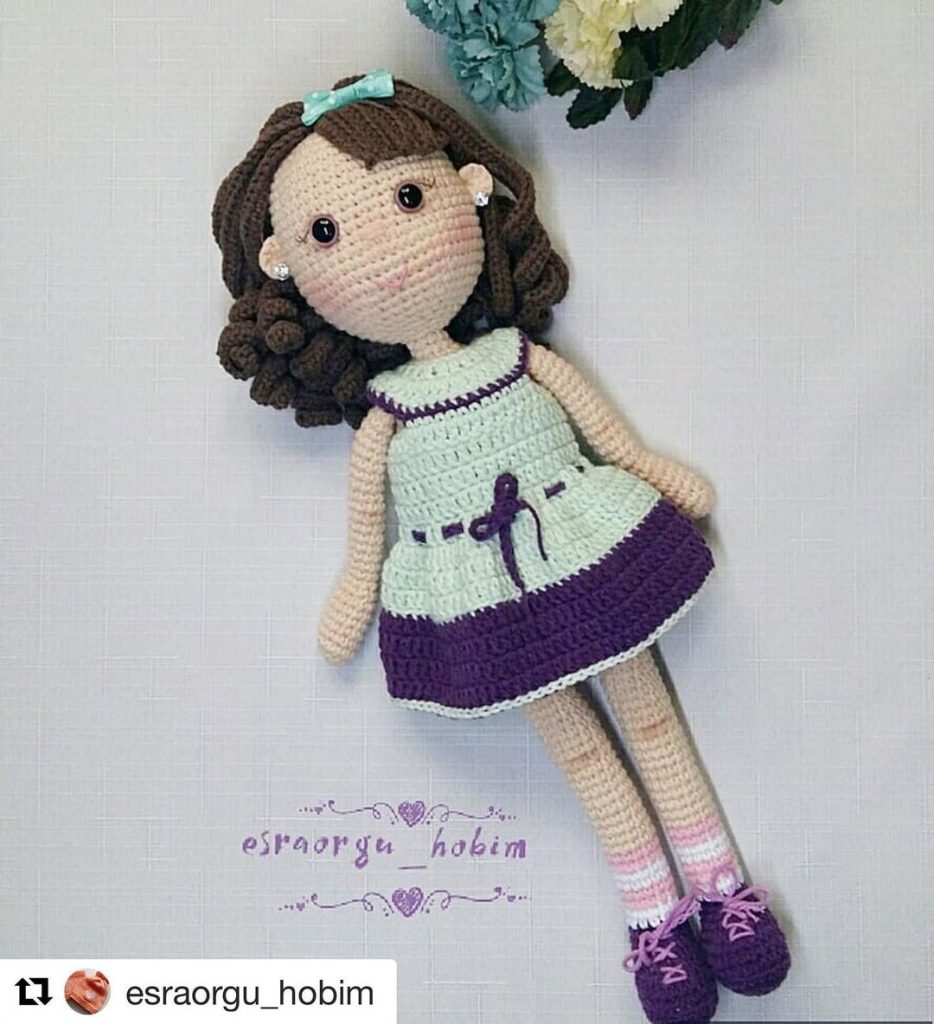 Süslü Bebek amigurumi tarifi