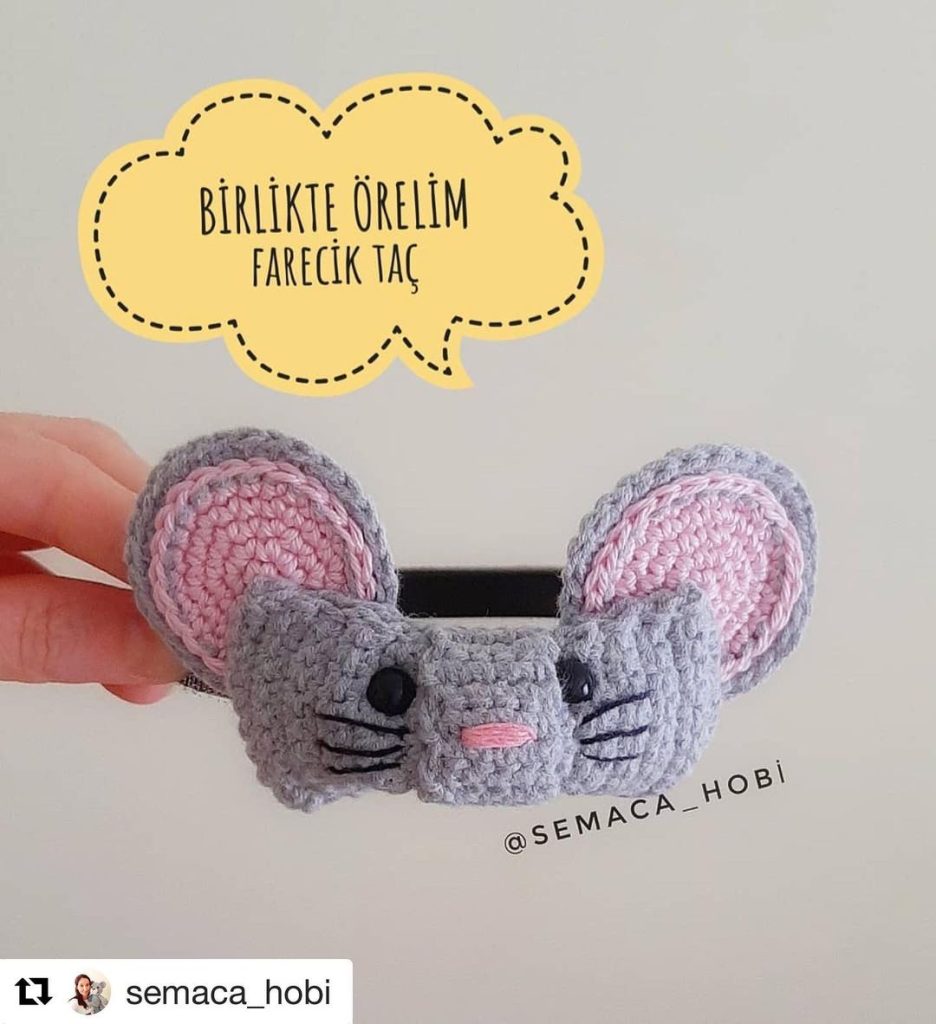 Fare Taç amigurumi tarifi