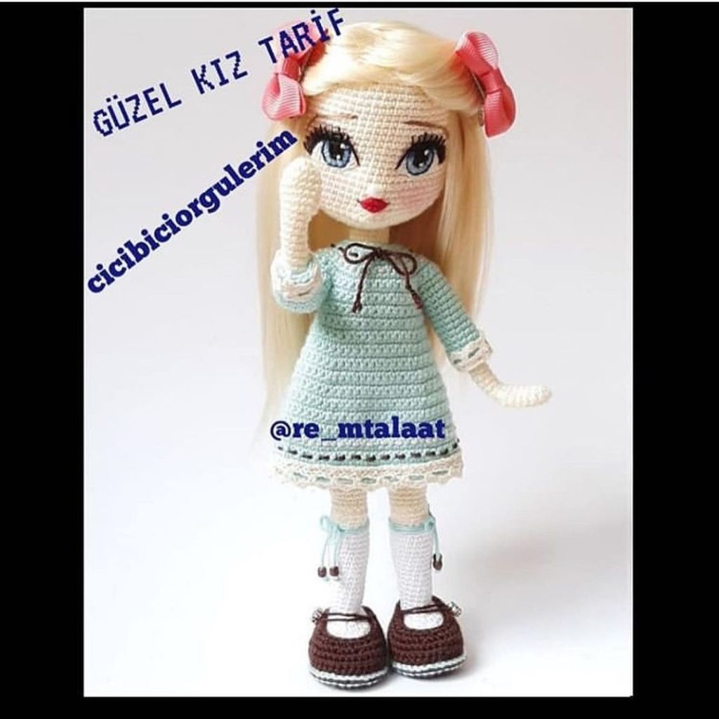 Güzel Kız Bebek amigurumi tarifi