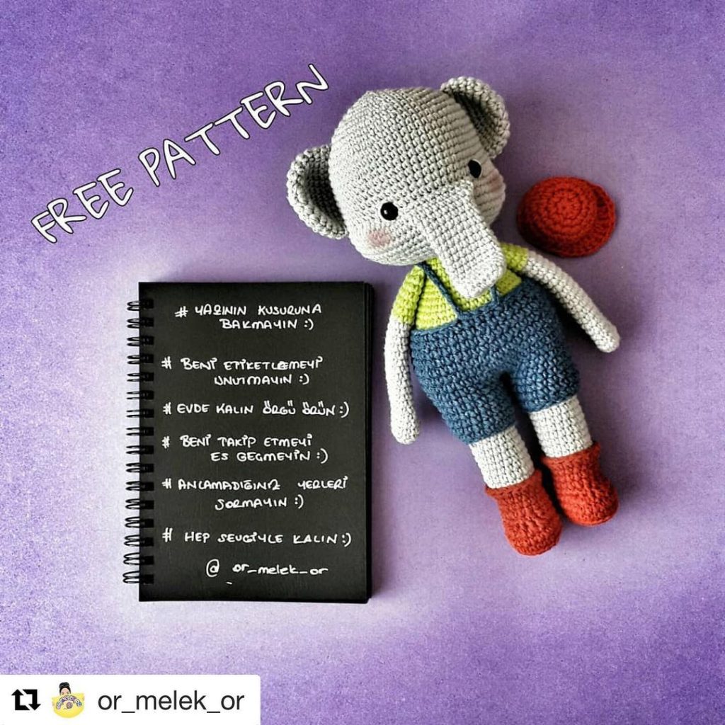 Filovski Fil amigurumi tarifi