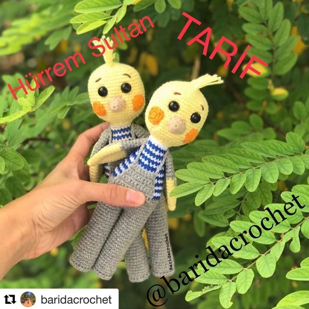 Hürrem Sultan Papağanı amigurumi tarifi