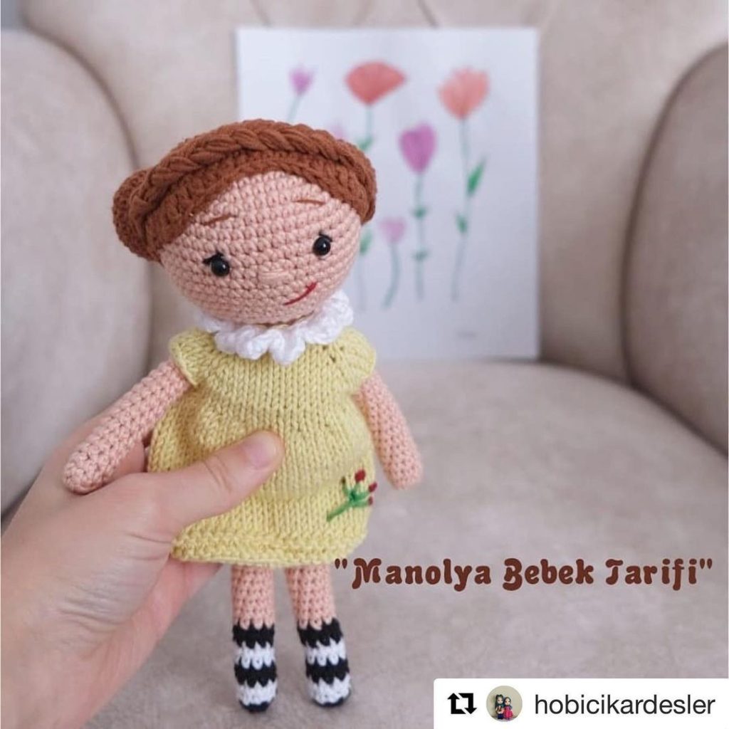 Manolya Bebek amigurumi tarifi
