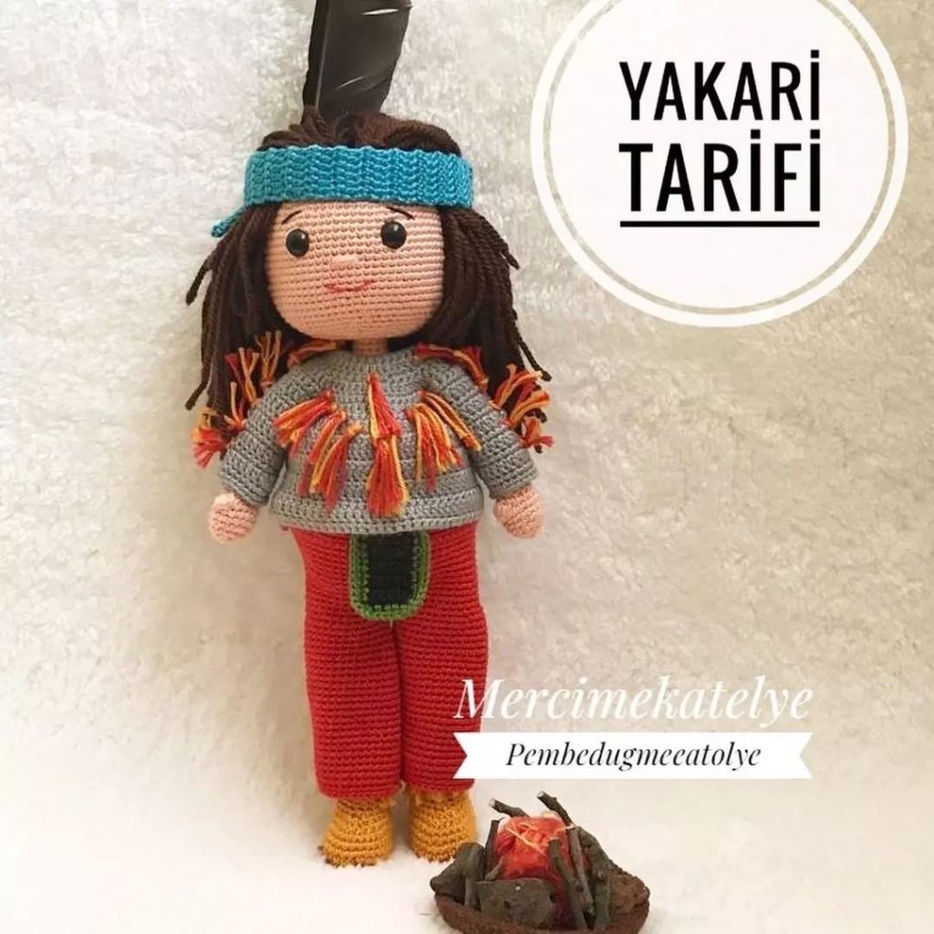 Yakari amigurumi tarifi