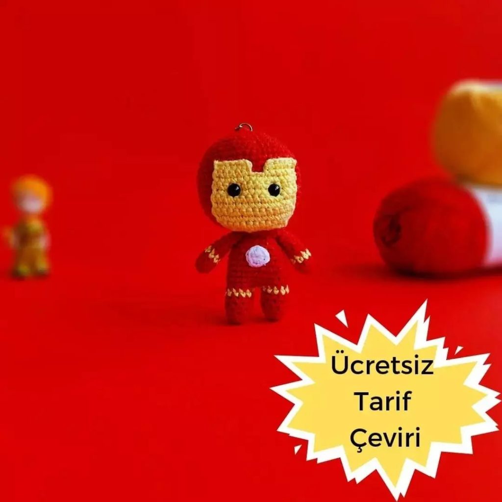 Minik İron Man amigurumi tarifi