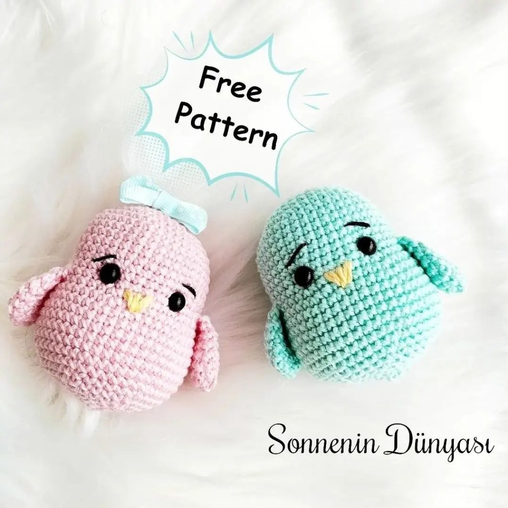 Bird Kuş amigurumi tarifi
