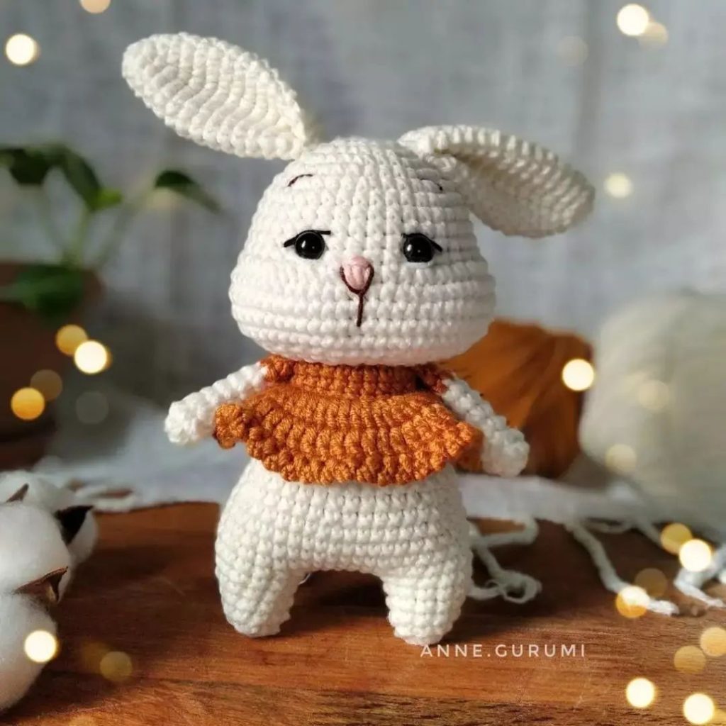 Minnoş Tavşan amigurumi tarifi