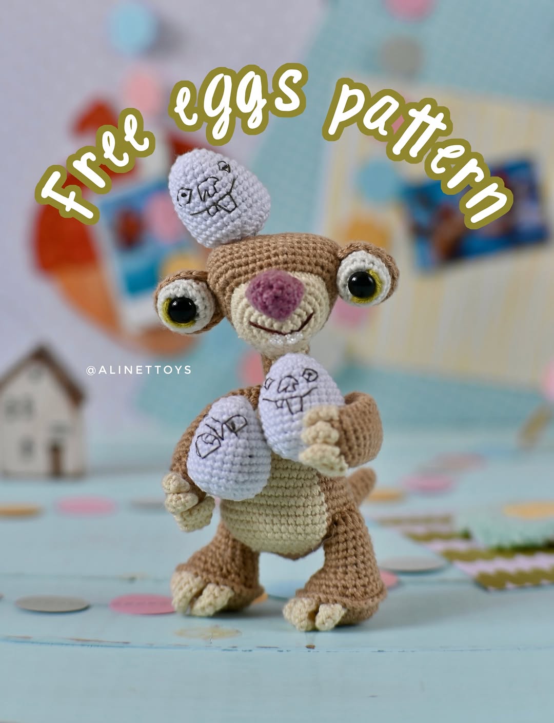 Amigurumi Paskalya Yumurtası Amigurumi