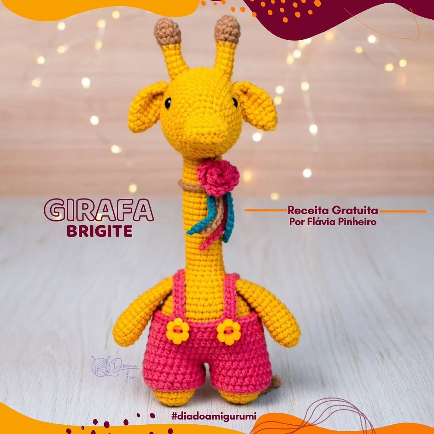 Zürafa Brigite Amigurumi Amigurumi