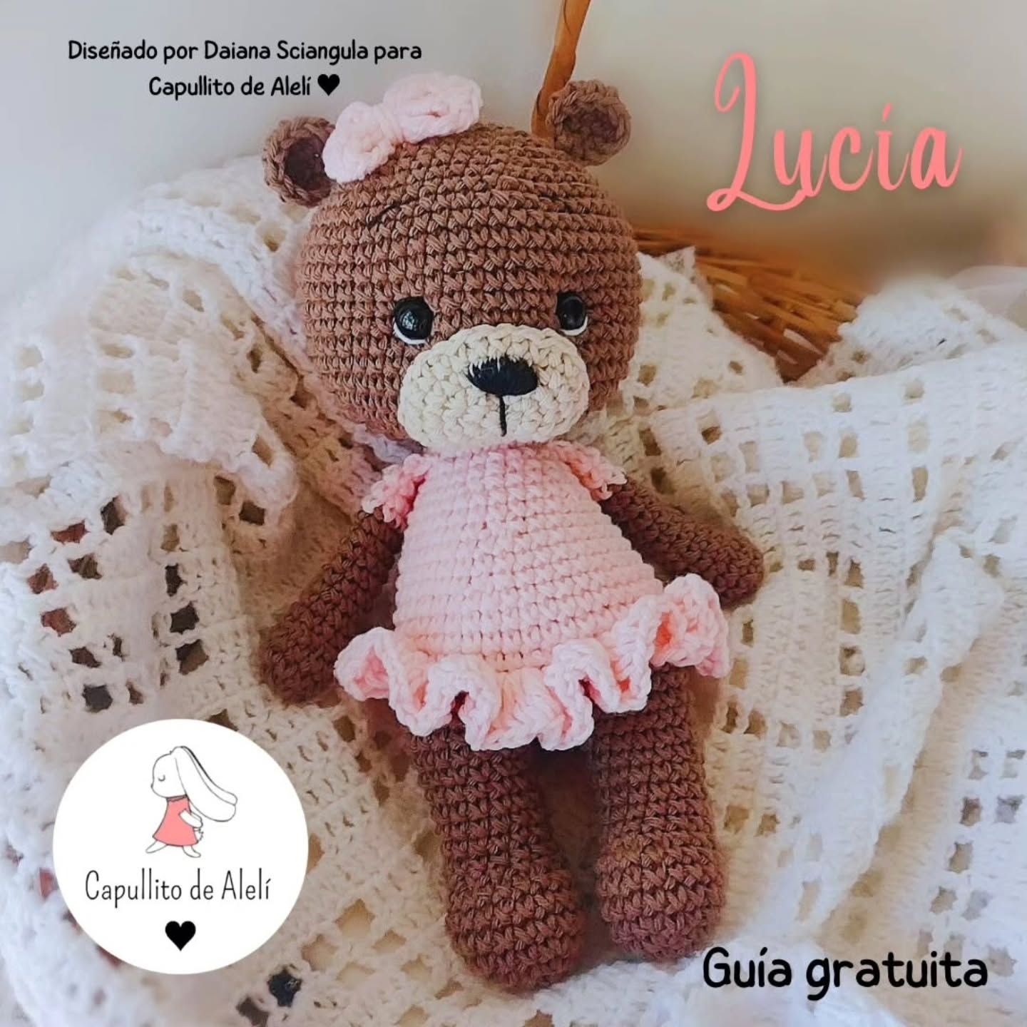 Ayıcık Lucia Amigurumi