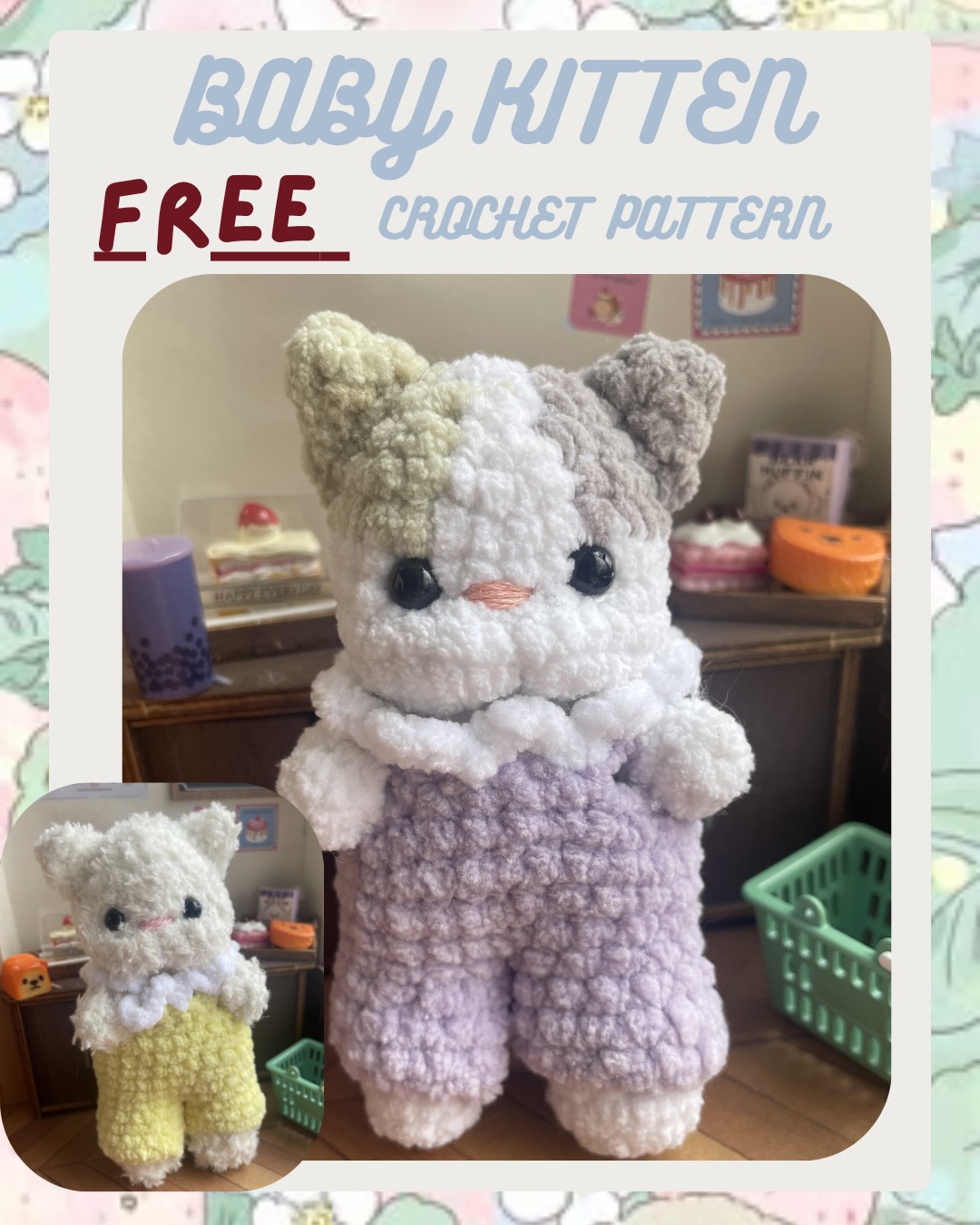 Yavru Kedi Amigurumi Amigurumi