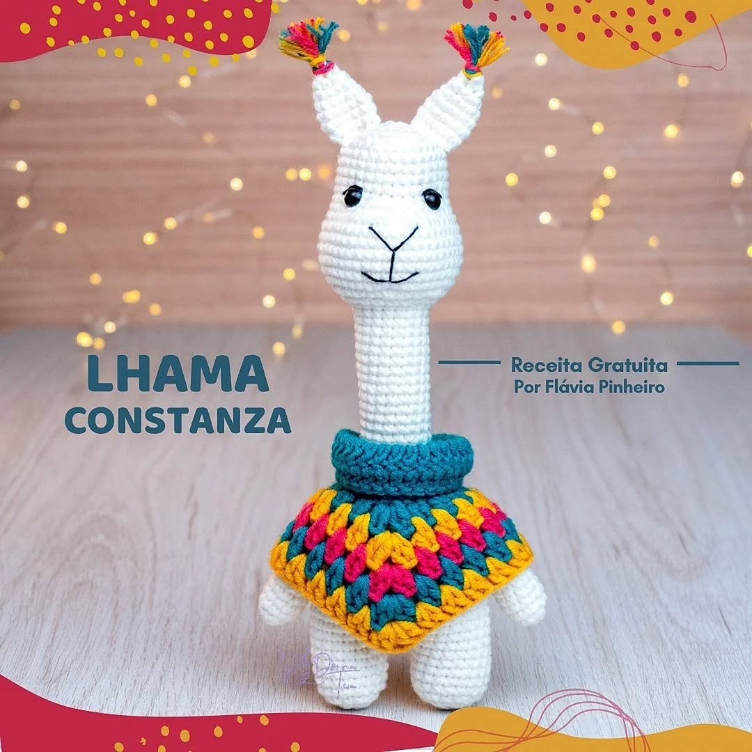 Lama Constanza Amigurumi