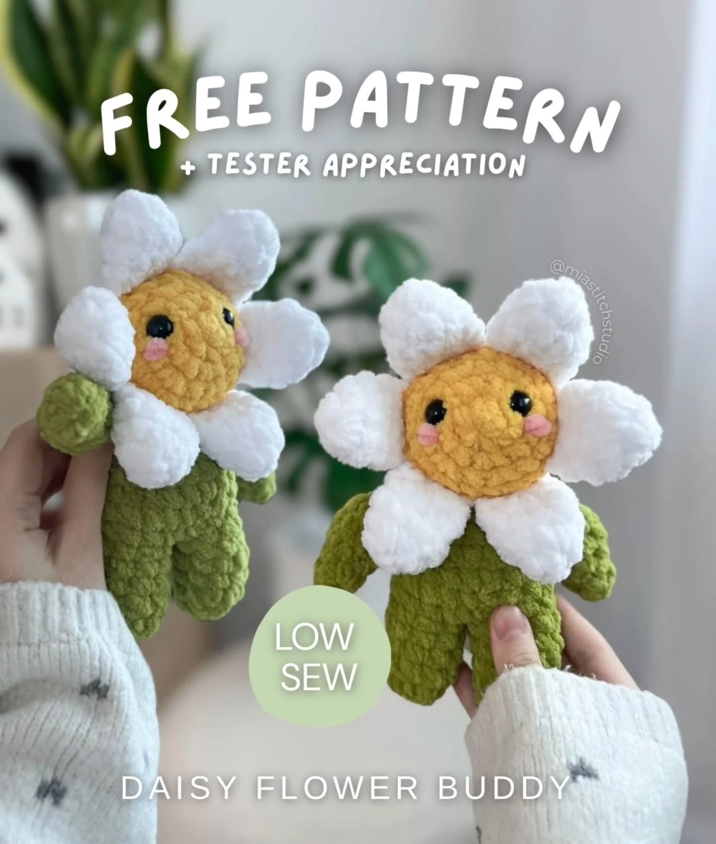 Papatya Çiçeği Arkadaş Amigurumi Amigurumi