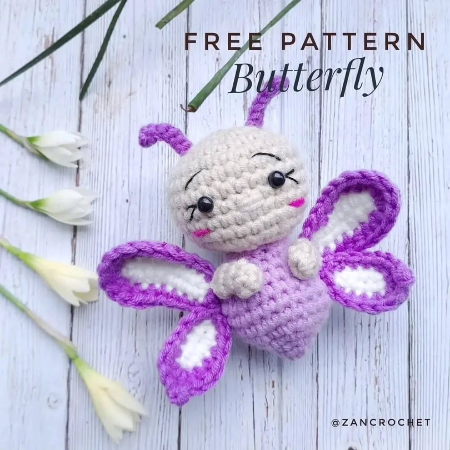 Amigurumi Kelebek Amigurumi