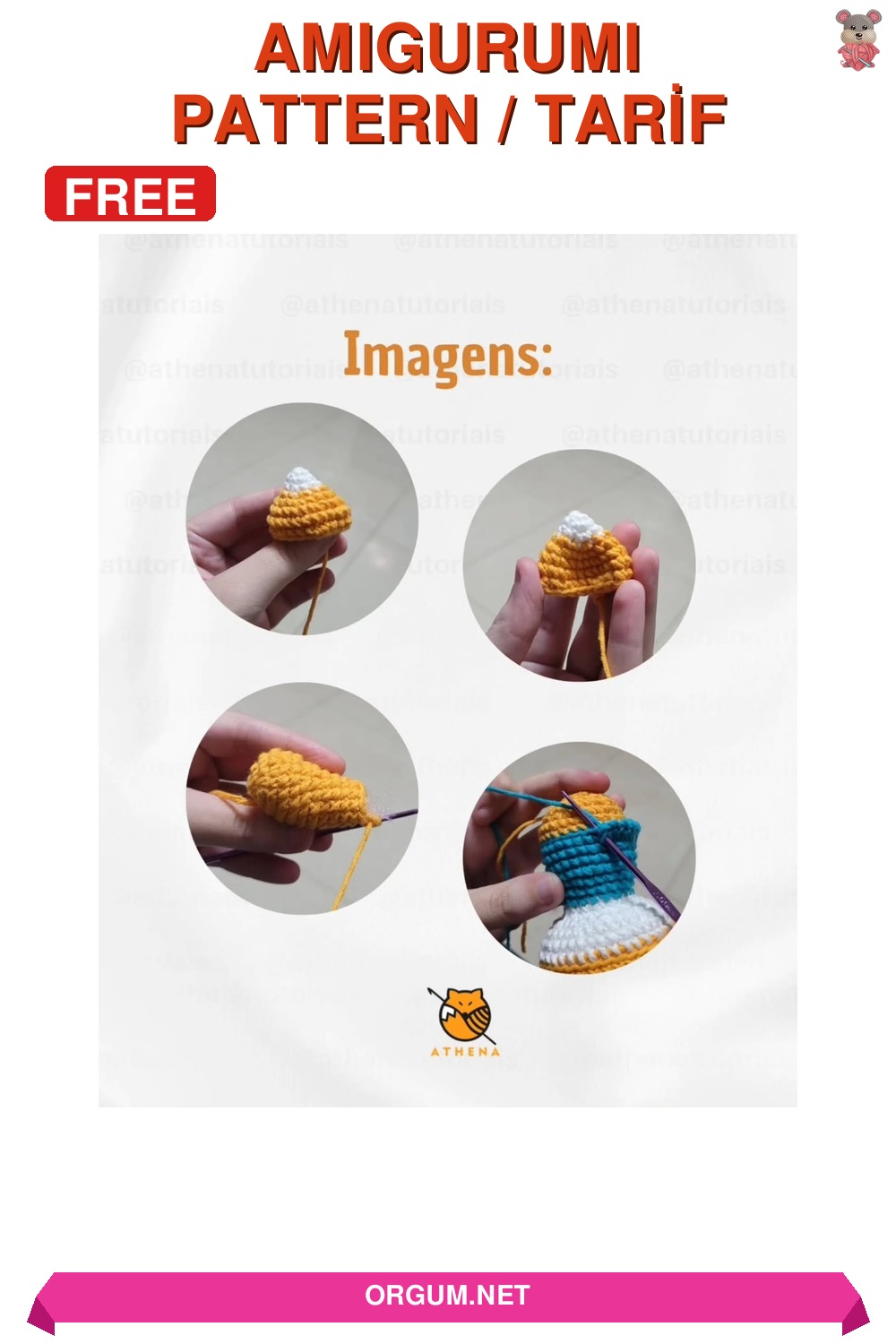 Mini Tilki Amigurumi Tarifi: Tişörtlü Sevimli Dostunuzu Örün! 4 Mini Tilki (Tişörtlü) Amigurumi Tarifi Pin