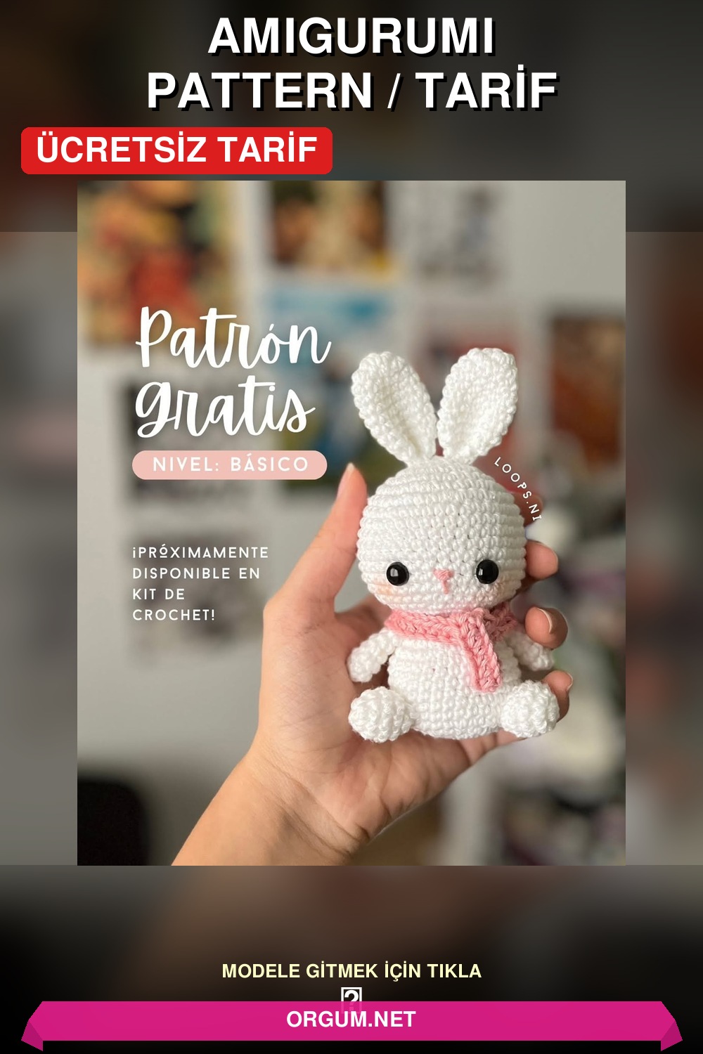 Minik Ayıcık Amigurumi Tarifi: Ücretsiz Ve Kolay Yapım Adımları 5 Minik Ayıcık Amigurumi Amigurumi Tarifi Pin