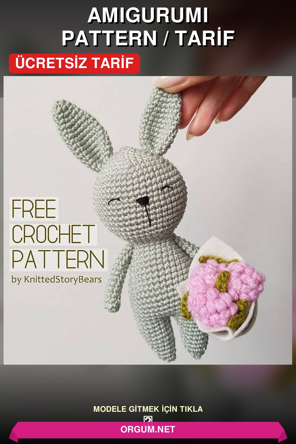 Sevimli Ayıcık Amigurumi Tarifi Pin