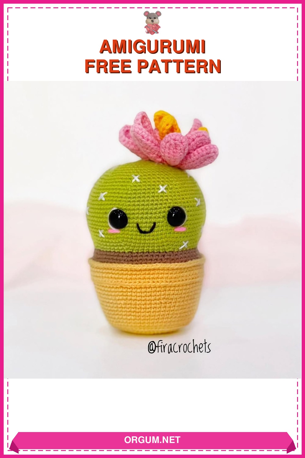 Kaktüs Amigurumi Amigurumi Tarifi Pin