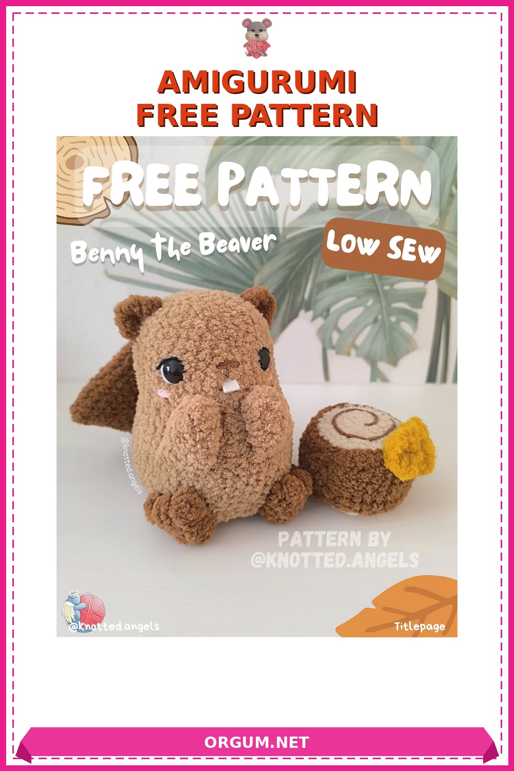 Kunduz Benny Amigurumi Tarifi Pin