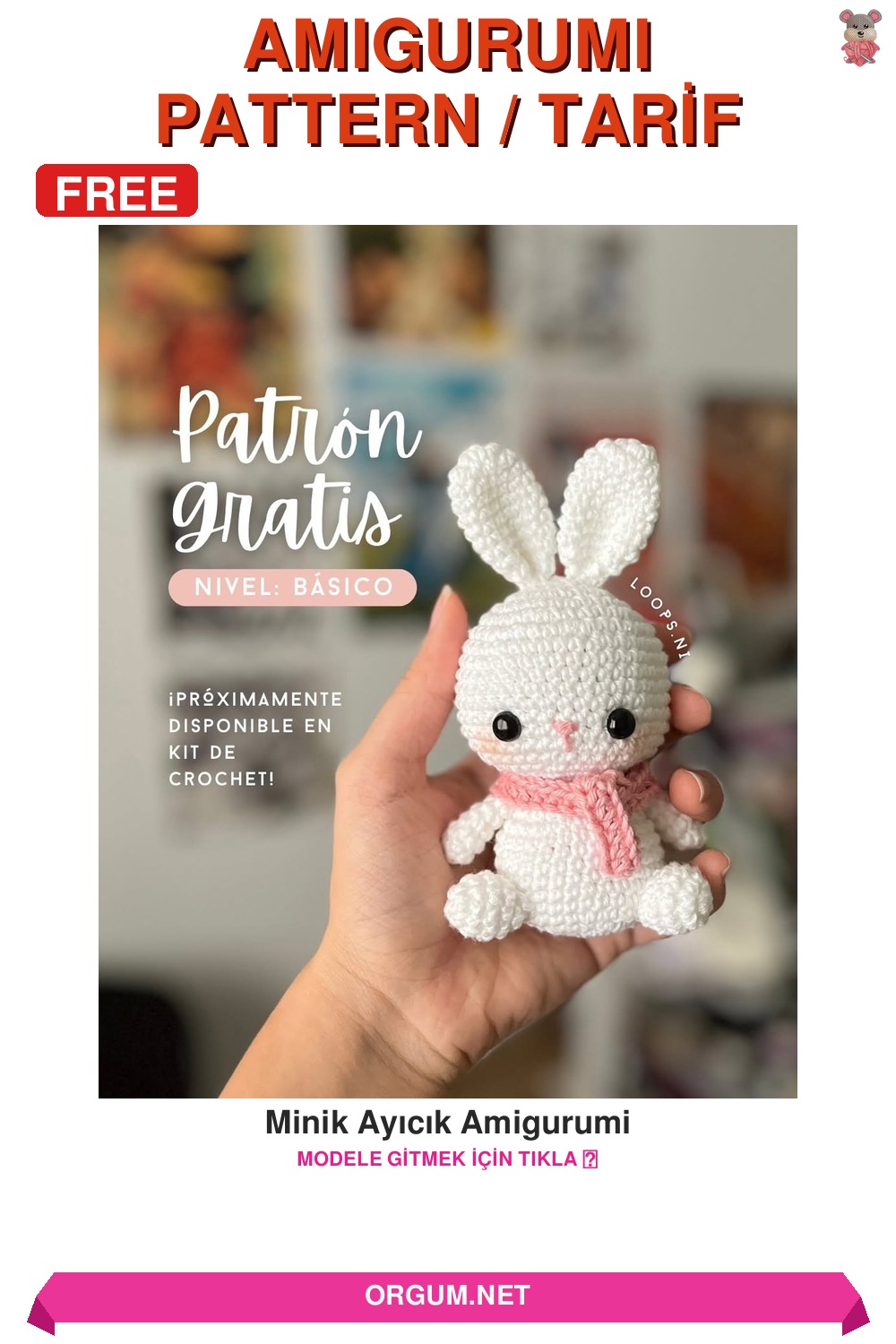 Minik Ayıcık Amigurumi Tarifi: Ücretsiz Ve Kolay Yapım Adımları 7 Minik Ayıcık Amigurumi Amigurumi Tarifi Pin