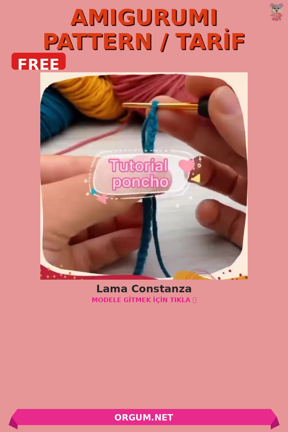 Lama Constanza Amigurumi Tarifi: Ücretsiz Ve Detaylı Anlatım 7 Lama Constanza Amigurumi Tarifi Pin