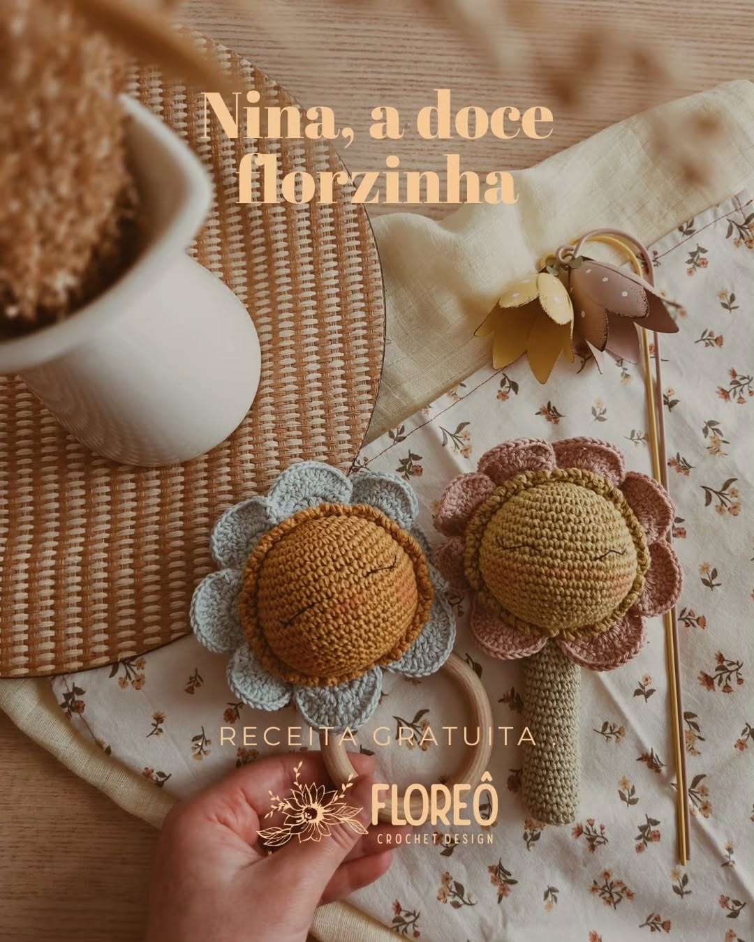 Nina Çiçeği Amigurumi Amigurumi