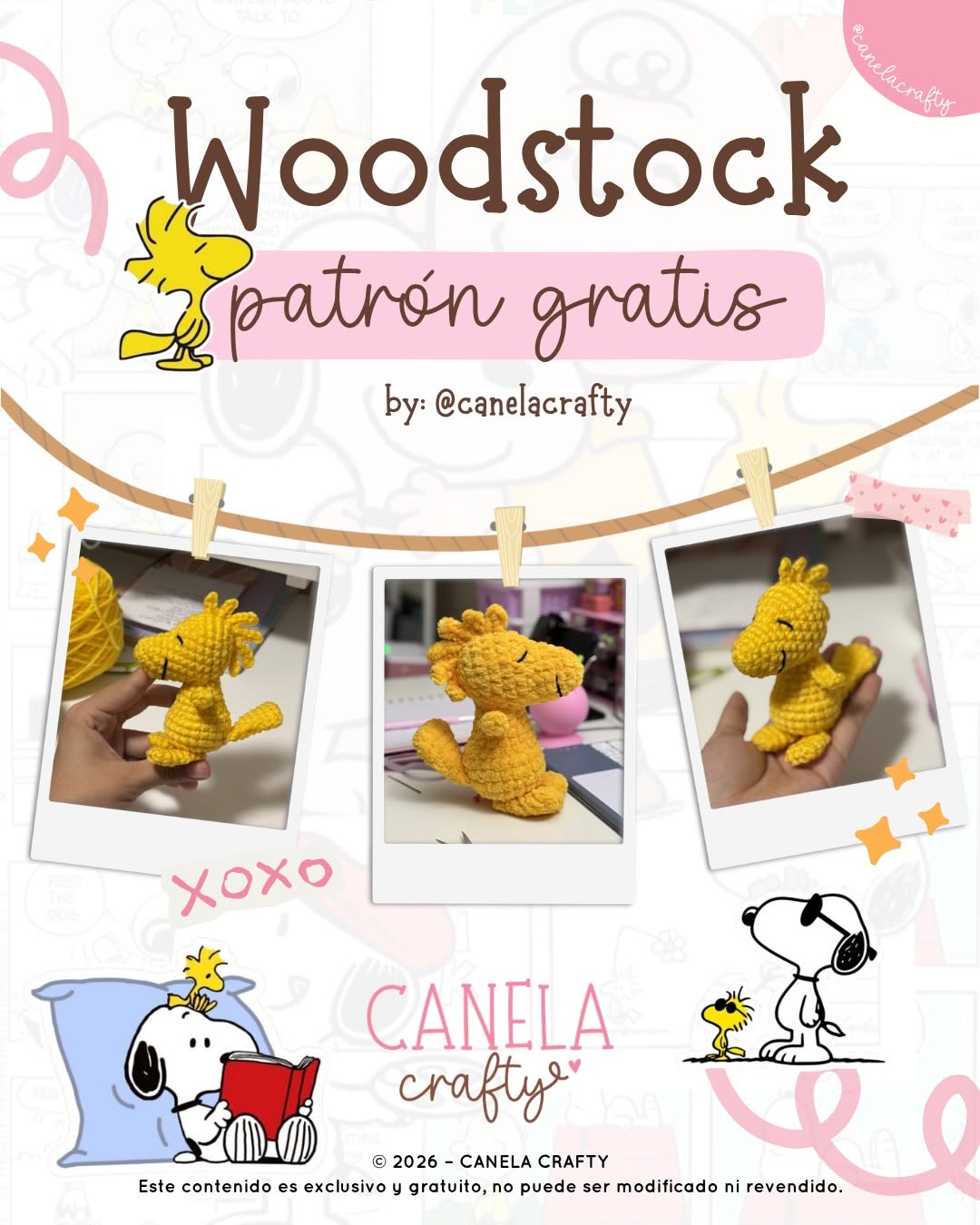 Woodstock Amigurumi Amigurumi