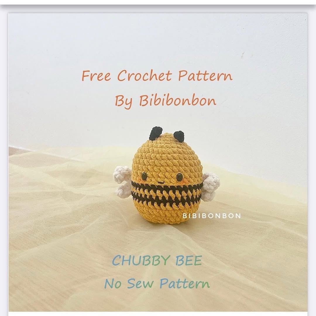 Şişman Arı Amigurumi